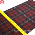 plaid flannel woven wool fabric for cloth